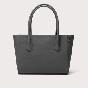 Dagne Dover Graphite Grey Signature Tote Bag
